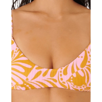 RIP CURL AFTERGLOW SWIRL BRALETTE BIKINI TOP
