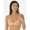 RIP CURL AFTERGLOW SWIRL BRALETTE BIKINI TOP