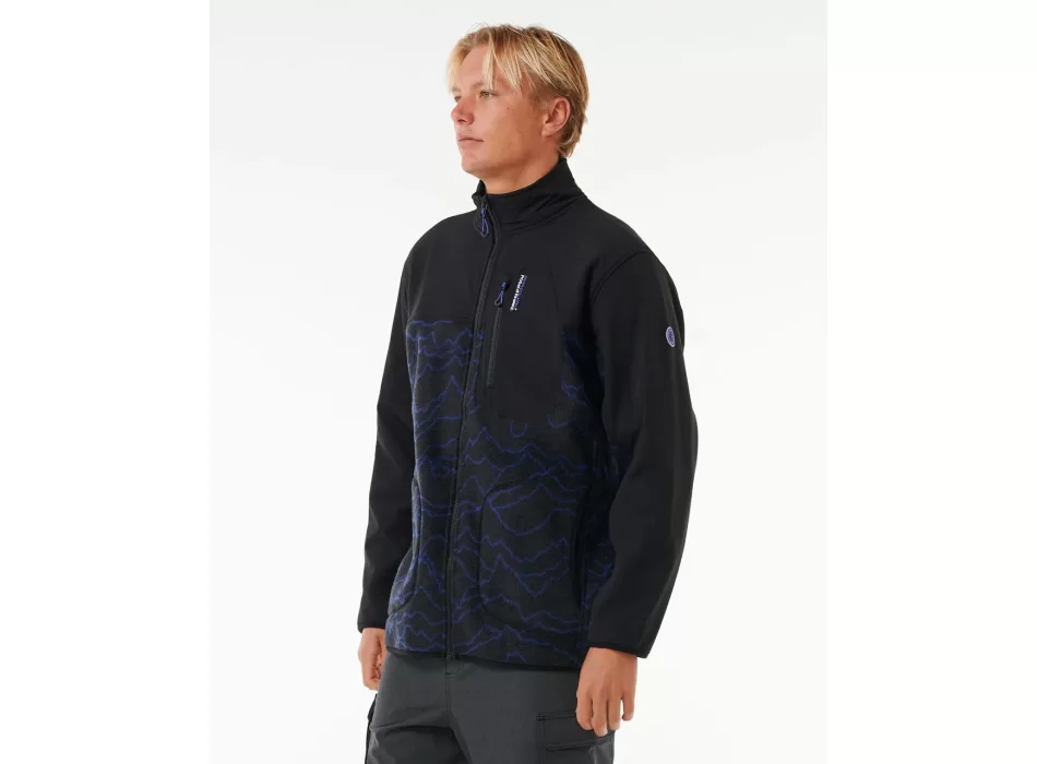 RIP CURL ANTI SERIES ZIP CREW