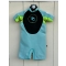 RIP CURL KIDS DAWN PATROL 2MM WETSUIT SHORT SLEEVES LIGHT BLUE