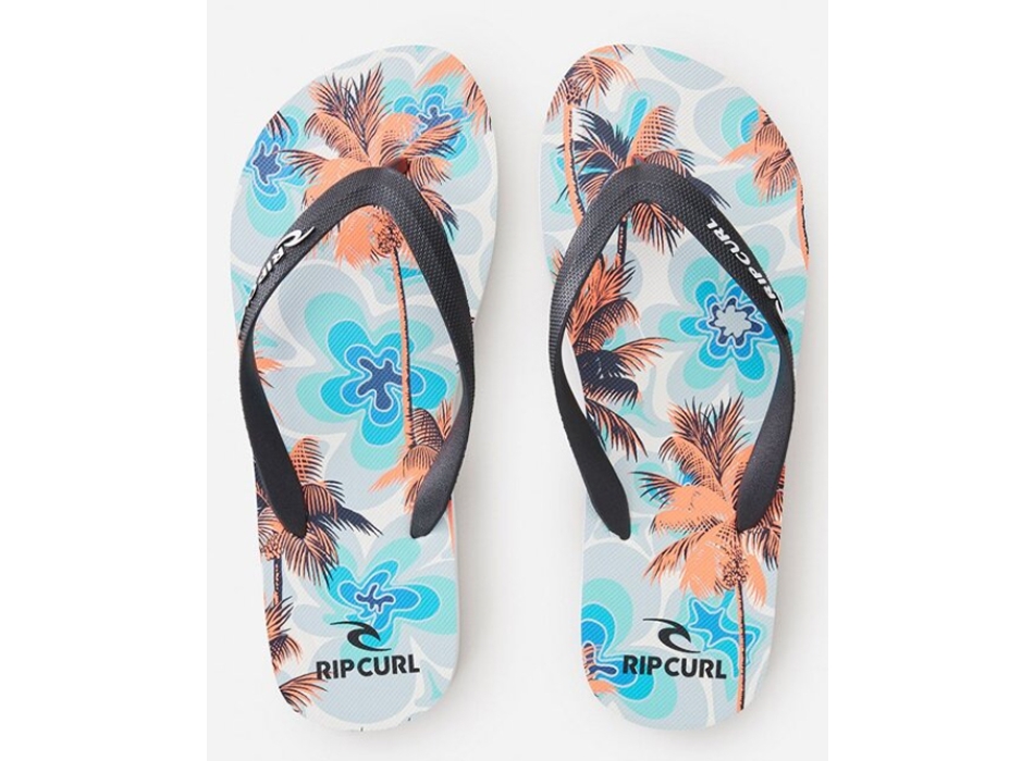 RIP CURL BARREL KILLA BLOOM OPEN TOE WHITE