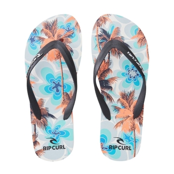 RIP CURL BARREL KILLA BLOOM OPEN TOE WHITE
