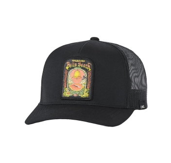 RIP CURL BELLS PRO TRUCKER CAP WASHED BLACK