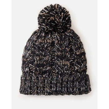 RIP CURL CLASSIC REG POM POM BEANIE BLACK