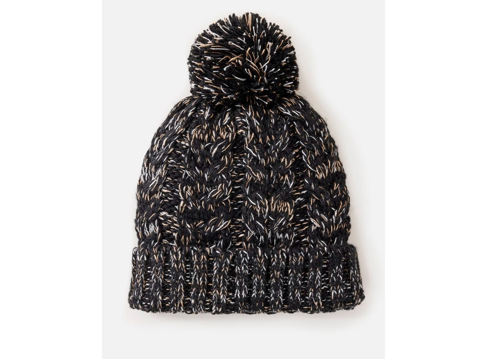 RIP CURL CLASSIC REG POM POM BEANIE BLACK