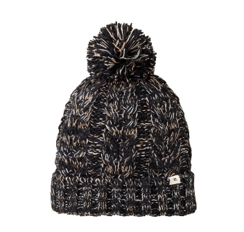 RIP CURL CLASSIC REG POM POM BEANIE BLACK