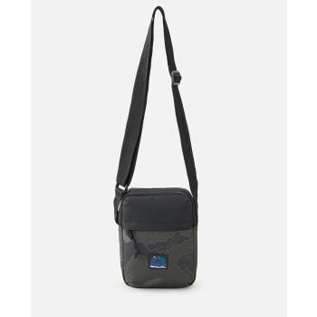 RIP CURL SLIM POUCH CAMO BLACK/OLIVE