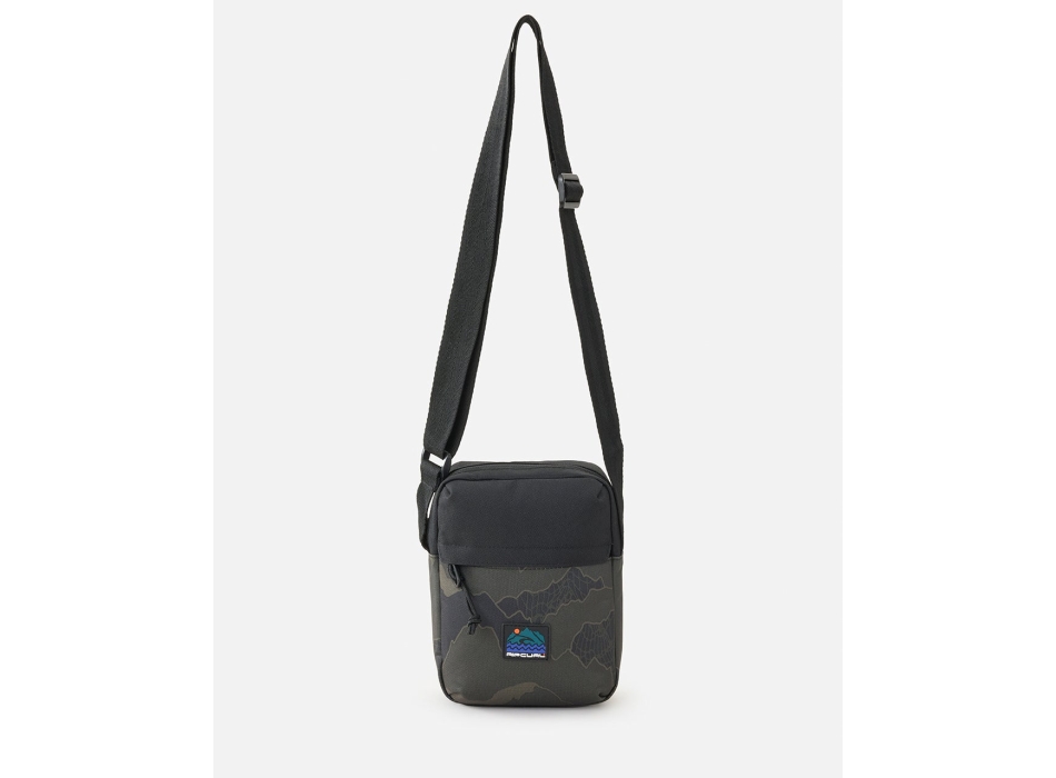 RIP CURL SLIM POUCH CAMO BLACK/OLIVE