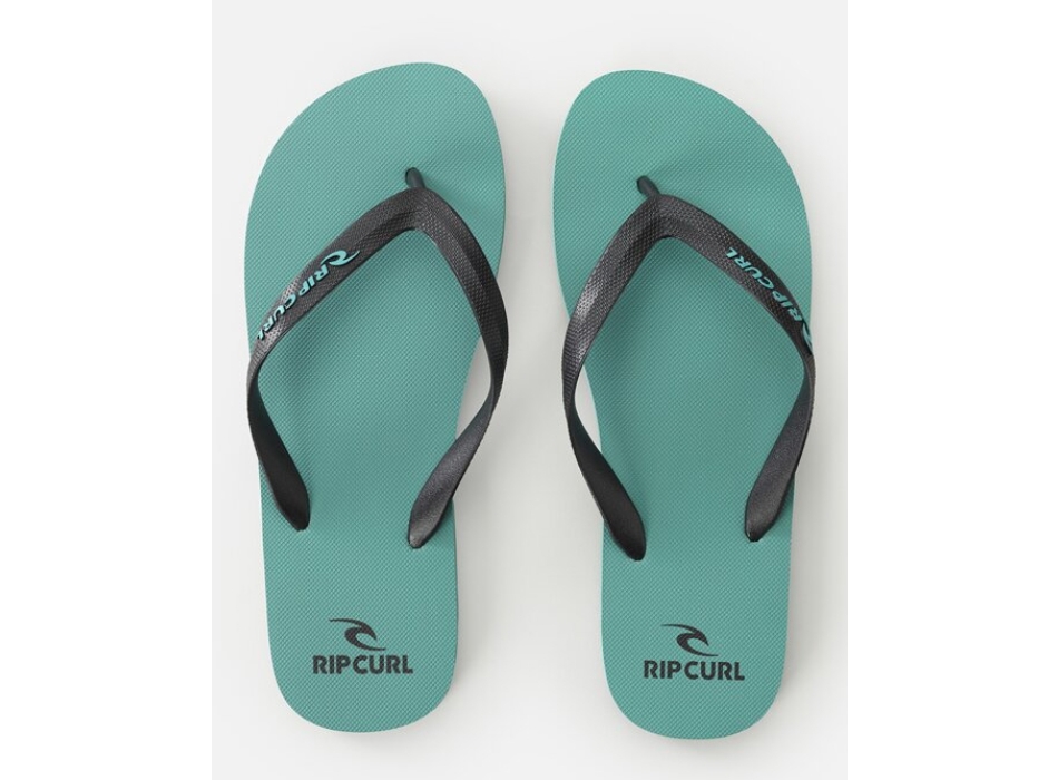 RIP CURL BRAND LOGO BLOOM OPEN TOE SHOES BLUE LAGOON