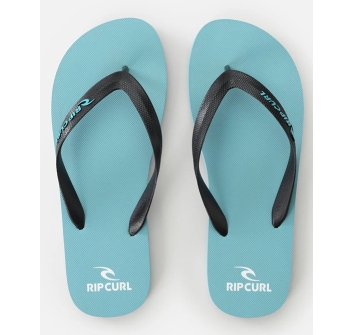 RIP CURL BRAND LOGO BLOOM OPEN TOE SHOES ICE BLUE