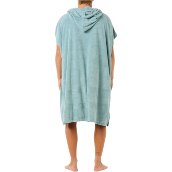 RIP CURL BRAND HOODED PONCHO OLIVE