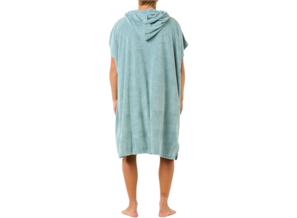 RIP CURL BRAND HOODED PONCHO OLIVE
