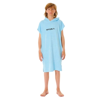 RIP CURL BRAND HOODED TOWEL BOYS 8-16 YEARS COOL BLUE
