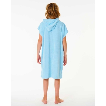 RIP CURL BRAND HOODED TOWEL BOYS 8-16 YEARS COOL BLUE