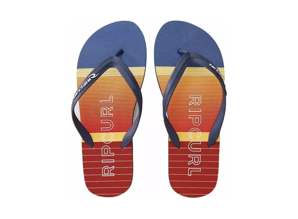 RIP CURL BREAKERS BLOOM OPEN TOE SHOES COBALT BLUE