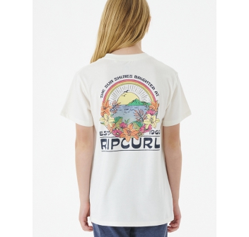 RIP CURL BRIGHTER SUN TEE GIRL