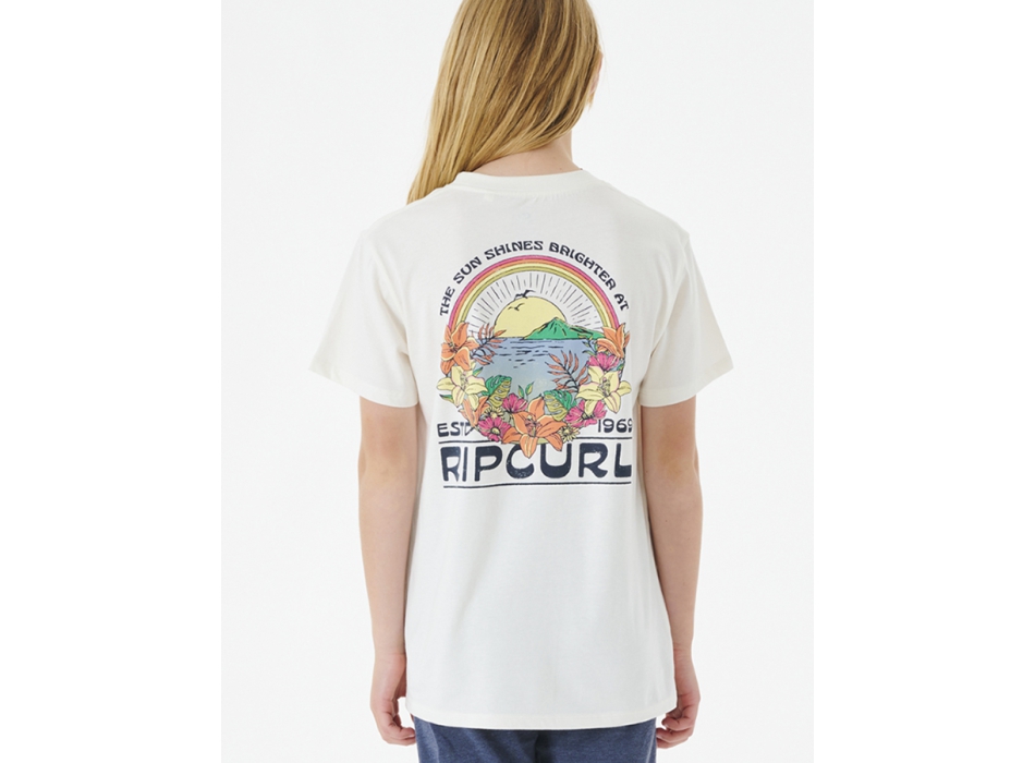 RIP CURL BRIGHTER SUN TEE GIRL