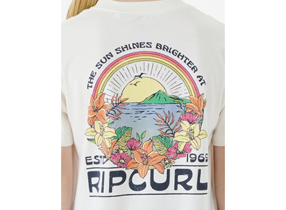 RIP CURL BRIGHTER SUN TEE GIRL