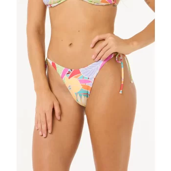 RIP CURL CALA VALDELLA HIGH LEG SKIMPY BIKINI BOTTOM