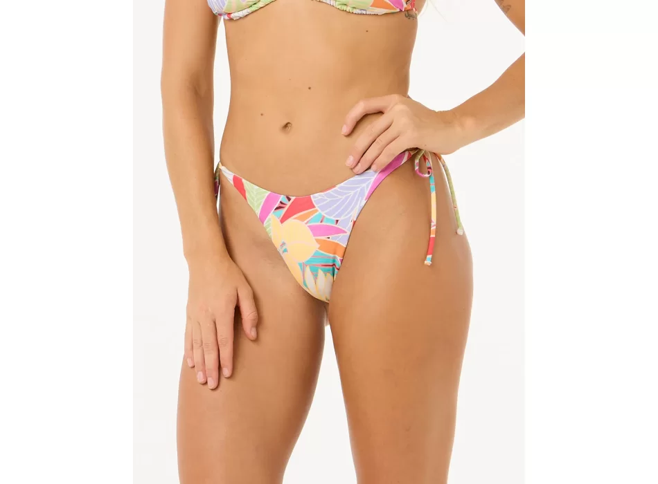 RIP CURL CALA VALDELLA HIGH LEG SKIMPY BIKINI BOTTOM