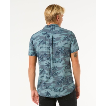 RIP CURL SHIRT DREAMER BARREL KILLA SHORT SLEEVE PINE NIGHT