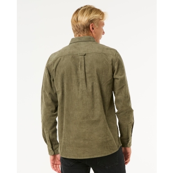 RIP CURL CLASSIC SURF CORD SHIRT DUSTY OLIVE