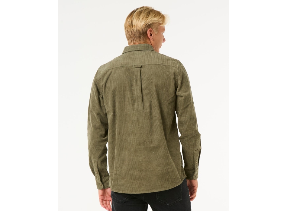 RIP CURL CLASSIC SURF CORD SHIRT DUSTY OLIVE