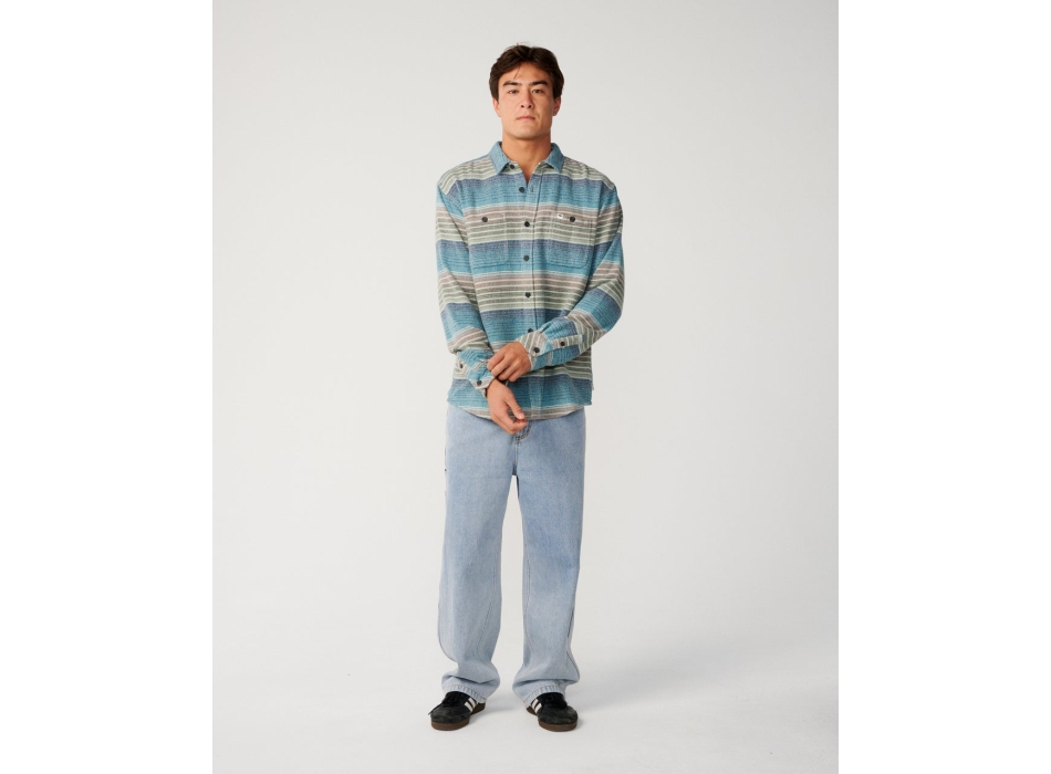 RIP CURL CLASSIC SURF CORD SHIRT DUSTY OLIVE