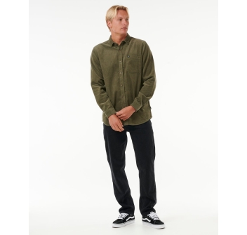 RIP CURL CLASSIC SURF CORD SHIRT DUSTY OLIVE