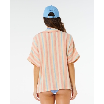 RIP CURL SHIRT PREMIUM SURF STRIPE SHORT SLEEVE MULTICO 