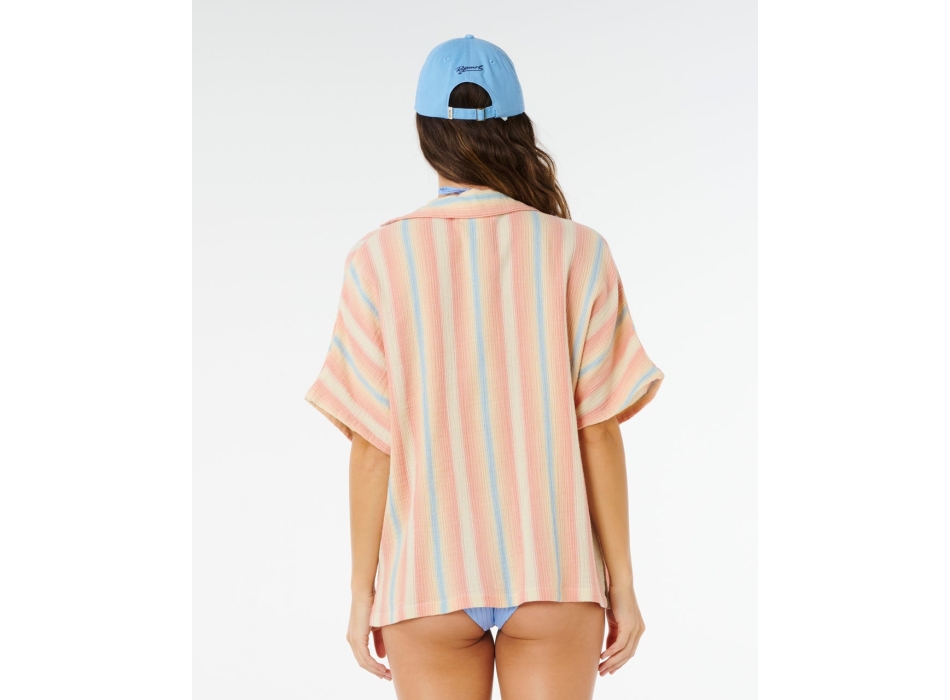 RIP CURL SHIRT PREMIUM SURF STRIPE SHORT SLEEVE MULTICO 