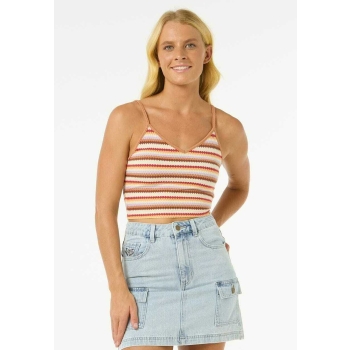 RIP CURL TANK BOBBI STRIPE CAMI MULTICOLOR