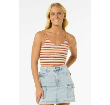 RIP CURL TANK BOBBI STRIPE CAMI MULTICOLOR