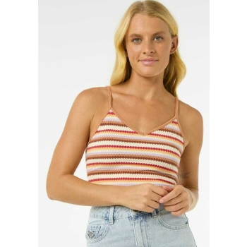 RIP CURL TANK BOBBI STRIPE CAMI MULTICOLOR