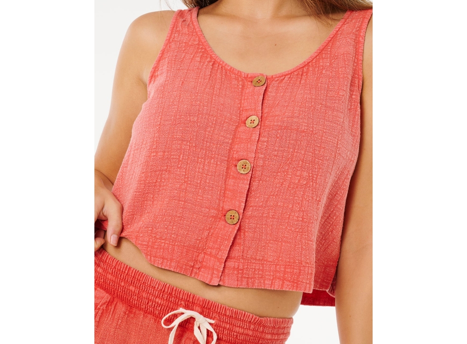RIP CURL TANK CLASSIC SURF II BRIGHT BLUE