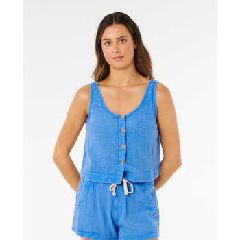 RIP CURL TANK CLASSIC SURF II BRIGHT BLUE