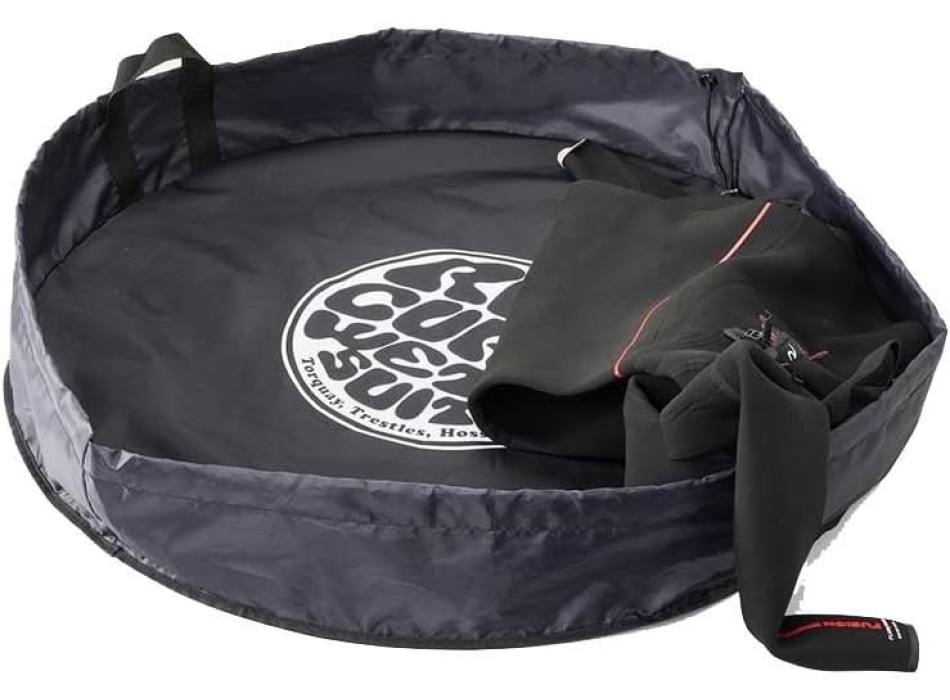 RIP CURL CHANGE MAT BLACK GREY