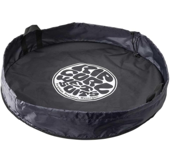 RIP CURL CHANGE MAT BLACK GREY