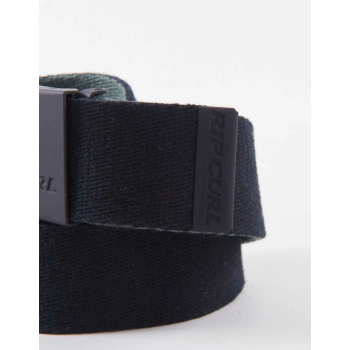 RIP CURL SNAP REVO WEBBED BELT BLACK OLIVE