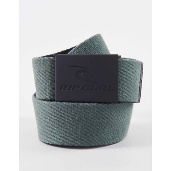 RIP CURL SNAP REVO WEBBED BELT BLACK OLIVE