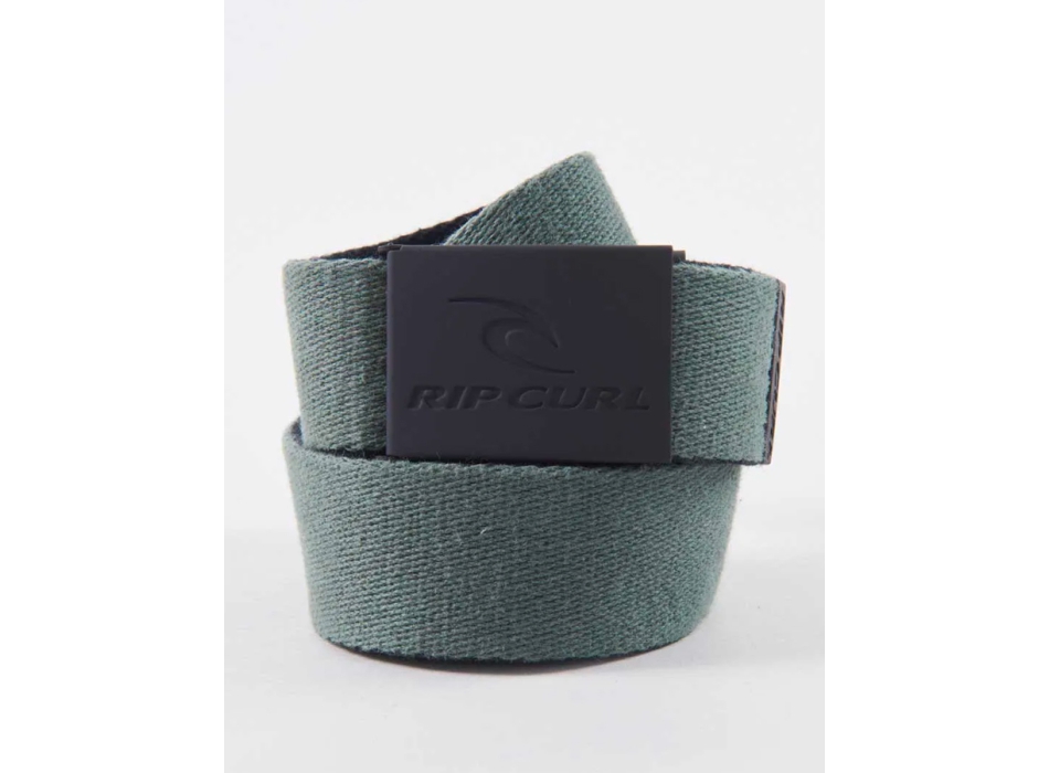 RIP CURL SNAP REVO WEBBED BELT BLACK OLIVE