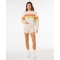 RIP CURL SURF REVIVAL FLEECE SHORT OATMEAL