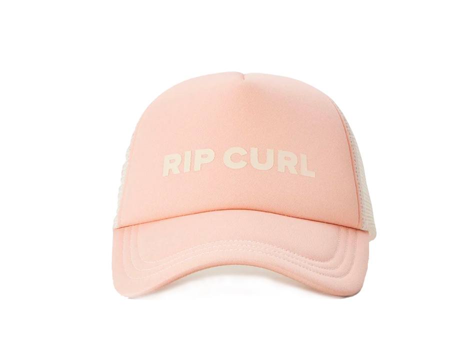 RIP CURL SURF TRUCKER HAT KID PEACH