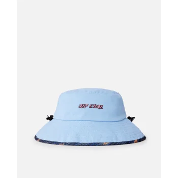 RIP CURL COMBO MID BRIM BUCKET HAT BOY BLUE LAGOON