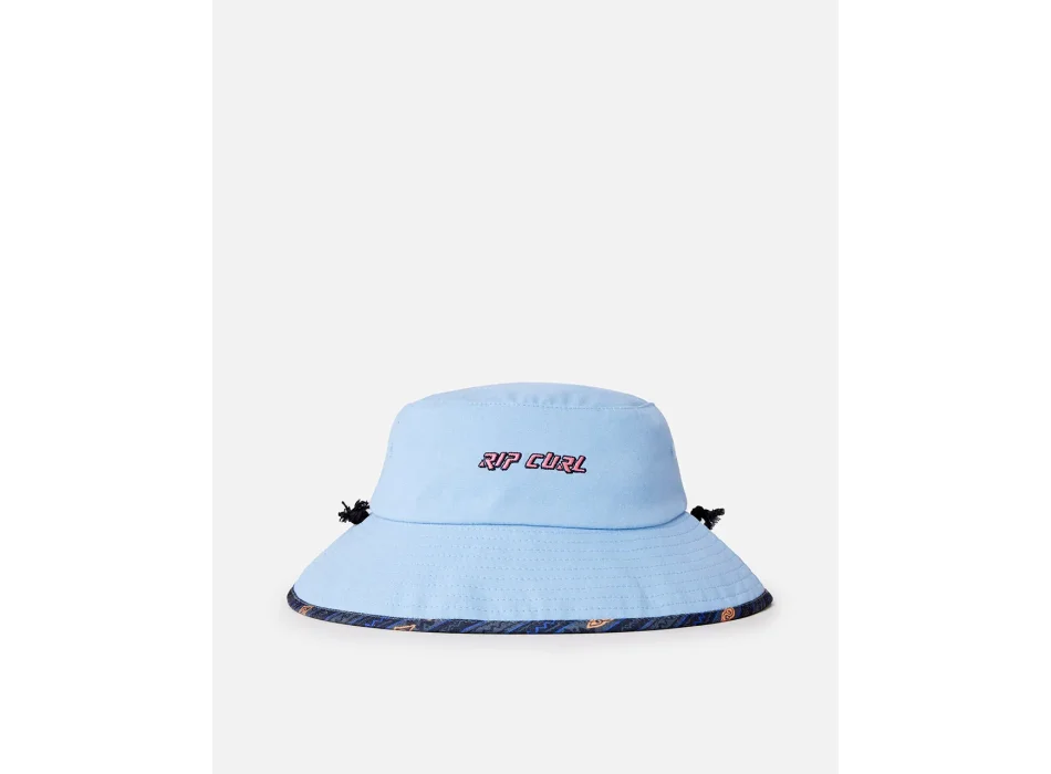 RIP CURL COMBO MID BRIM BUCKET HAT BOY BLUE LAGOON