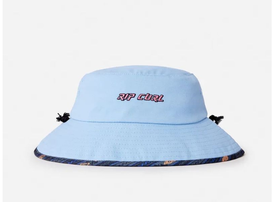 RIP CURL COMBO MID BRIM BUCKET HAT BOY BLUE LAGOON