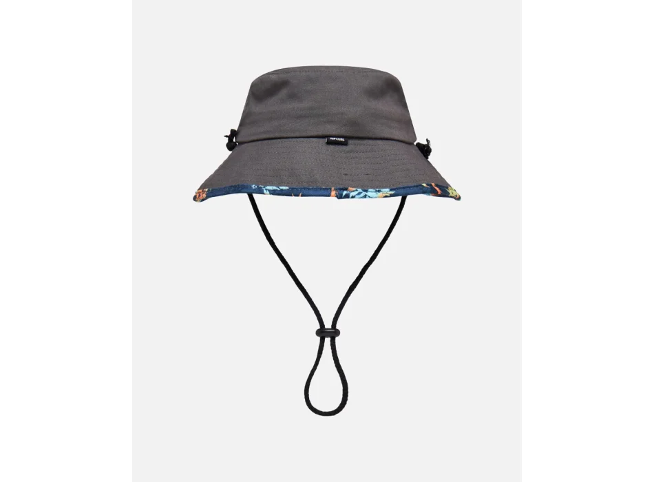 RIP CURL COMBO MID BRIM BUCKET HAT BOY WASHED BLACK