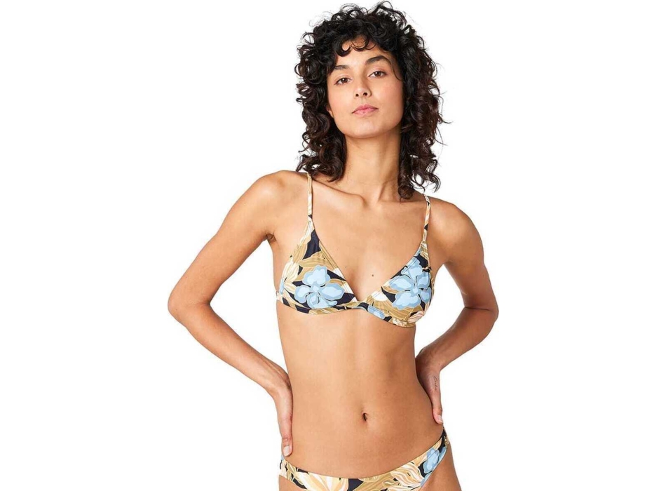 RIP CURL BIKINI TOP TRIANGLE FOLLOW THE SUN BLACK