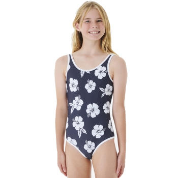 RIP CURL DESERT WAVE ONE PIECE BLACK WHITE