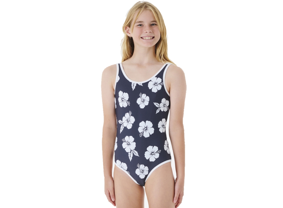 RIP CURL DESERT WAVE ONE PIECE BLACK WHITE